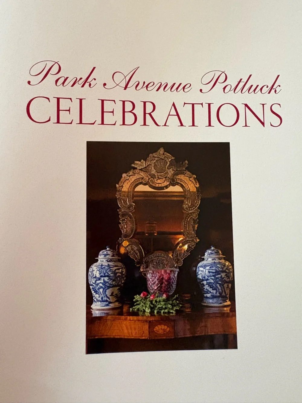 Park Avenue Potluck Celebrations HC Rizzoli Memorial Sloan Kettering 2009